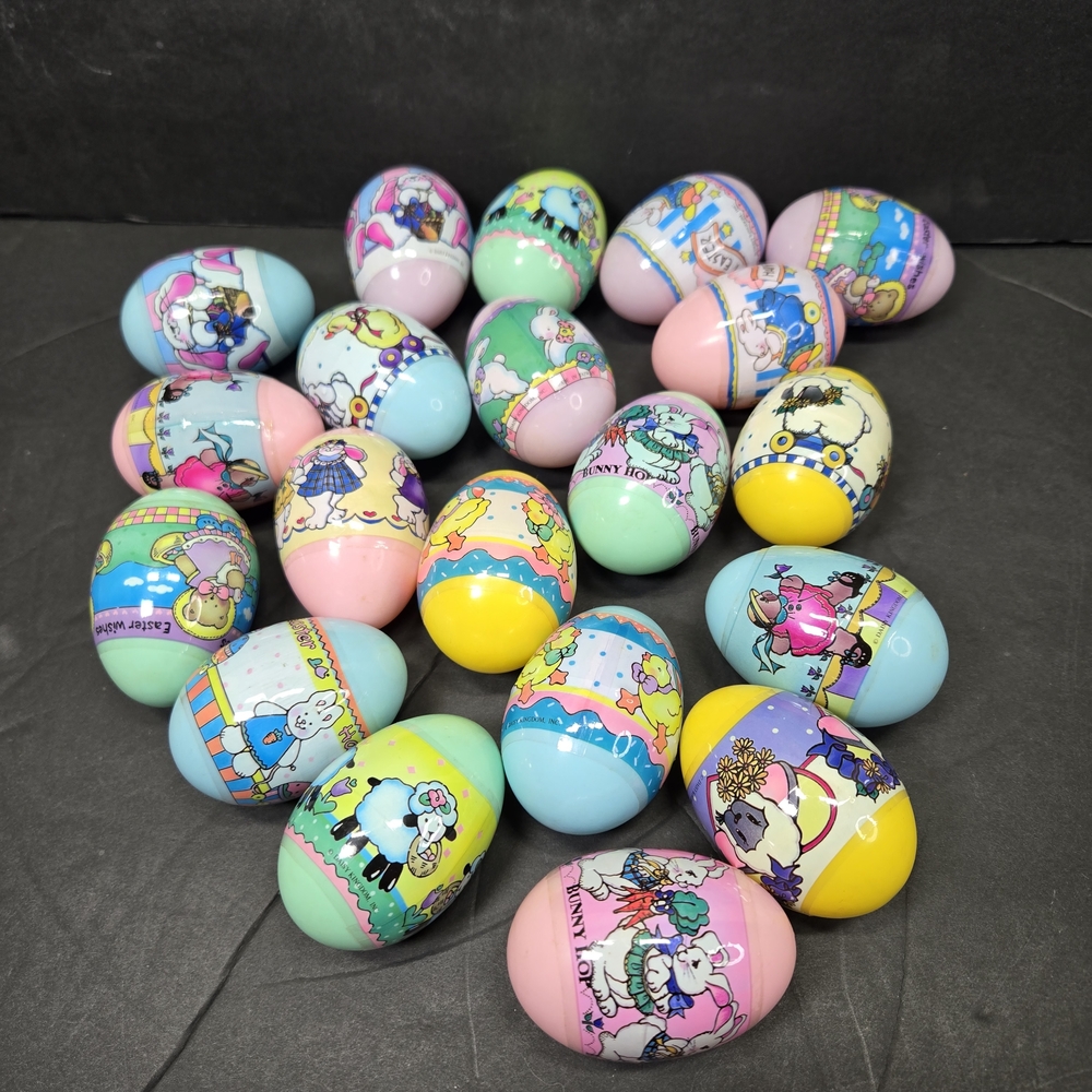 Pastel Assorted Decorative Holiday Surprise Eggs Colorful Easter Eggs 20 Pcs